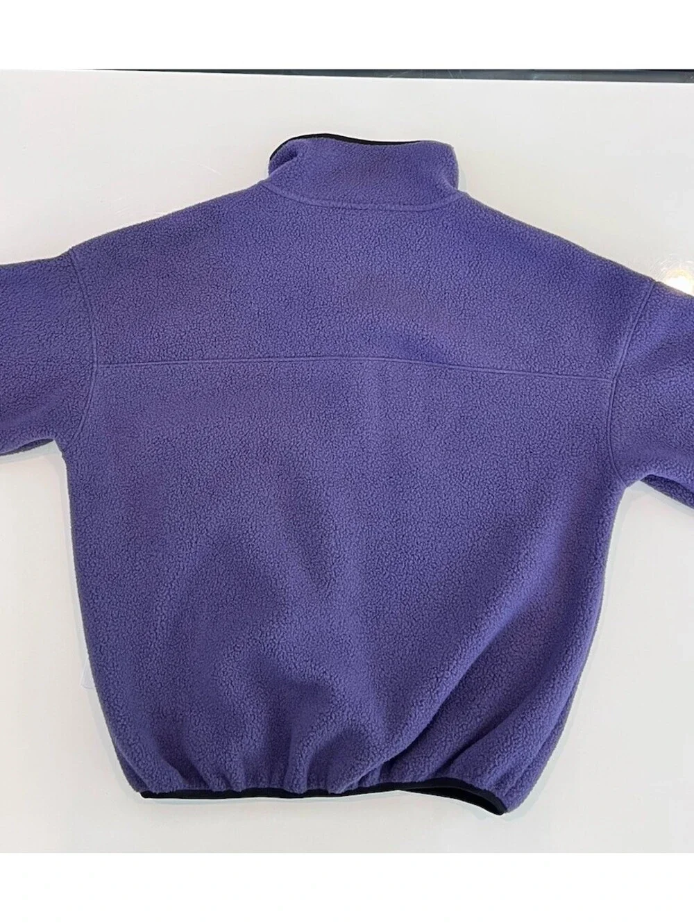 $175 The North Face Rare Pullover Fleece Jacket 1/2 Zip Enternal Purple Small
